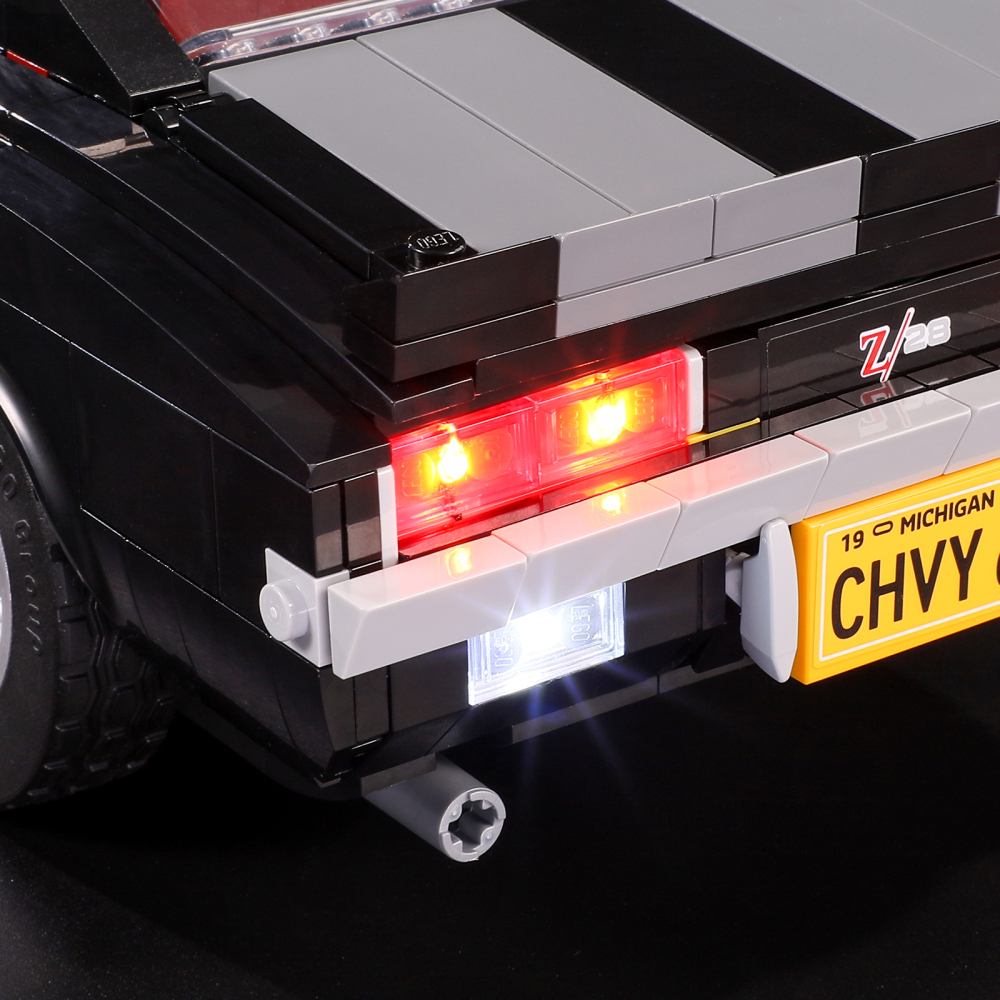 【Light Sets】Bricks LED Lighting 10304 Creator Expert Chevrolet Camaro Z/28 1969