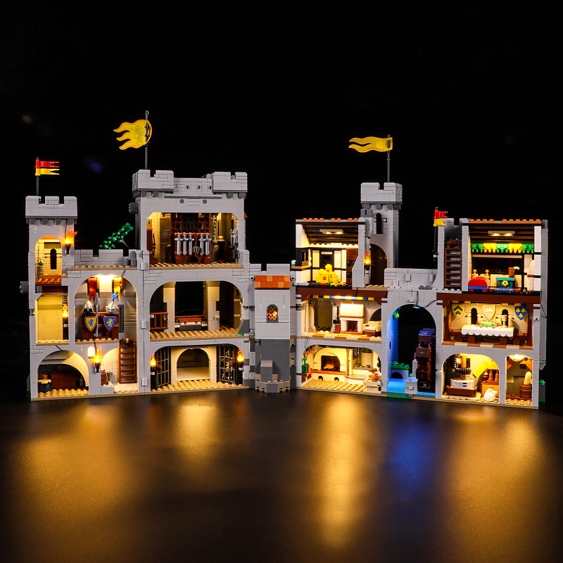【Light Sets】Bricks LED Lighting 10305 Creator Expert Lion King's Castle