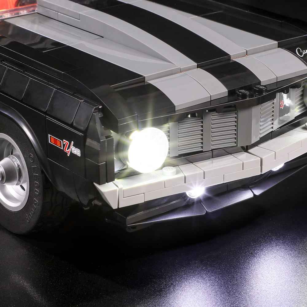 【Light Sets】Bricks LED Lighting 10304 Creator Expert Chevrolet Camaro Z/28 1969
