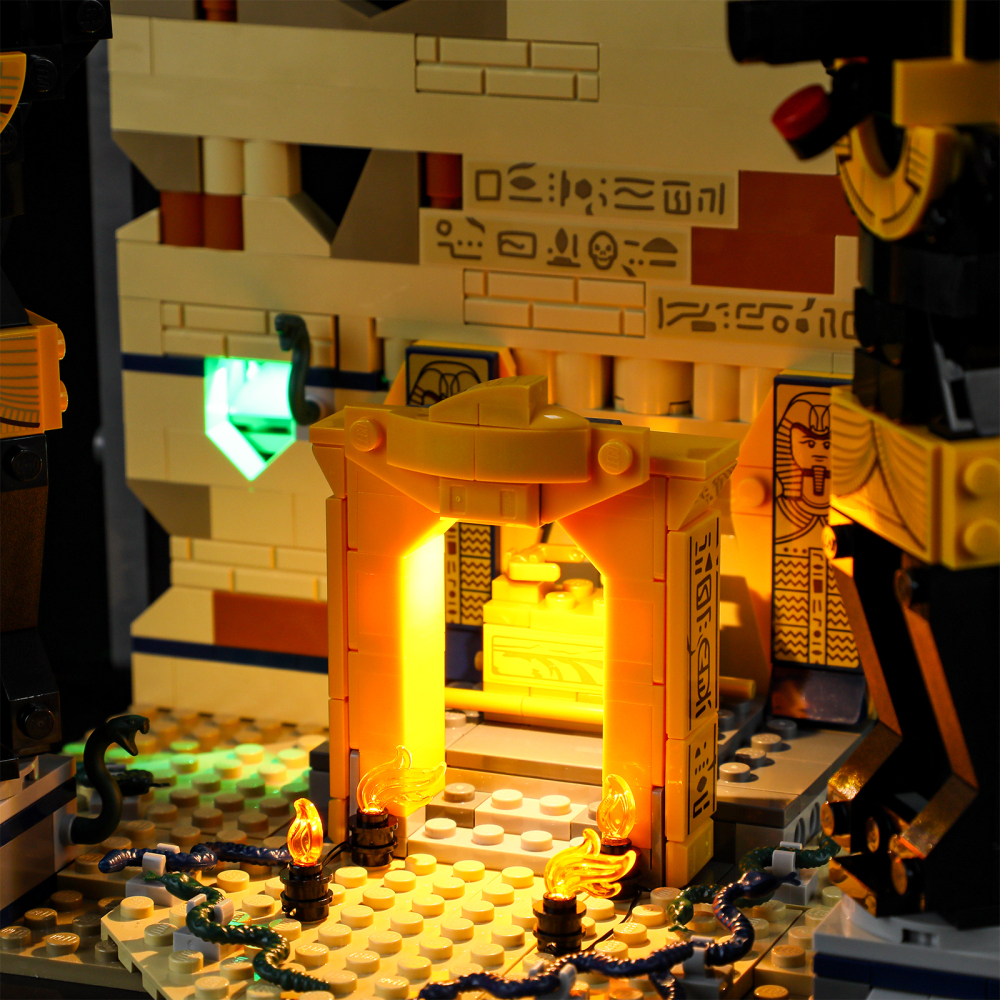【Light Sets】Bricks LED Lighting 77013 Movie & Game Indiana Jones Escape from the Lost Tomb