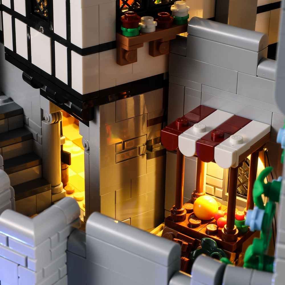 【Light Sets】Bricks LED Lighting 10305 Creator Expert Lion King's Castle