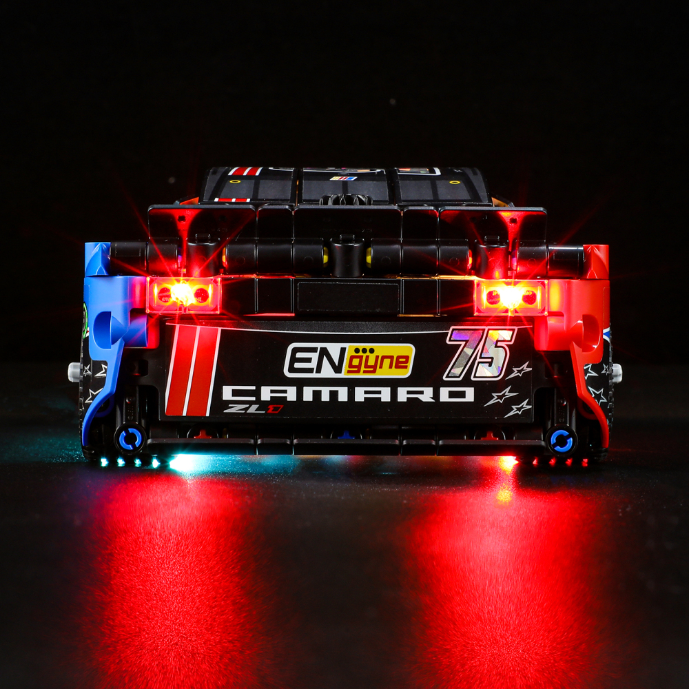 【Light Sets】Bricks LED Lighting 42153 Technical Technic NASCAR Next Gen Chevrolet Camaro ZL1