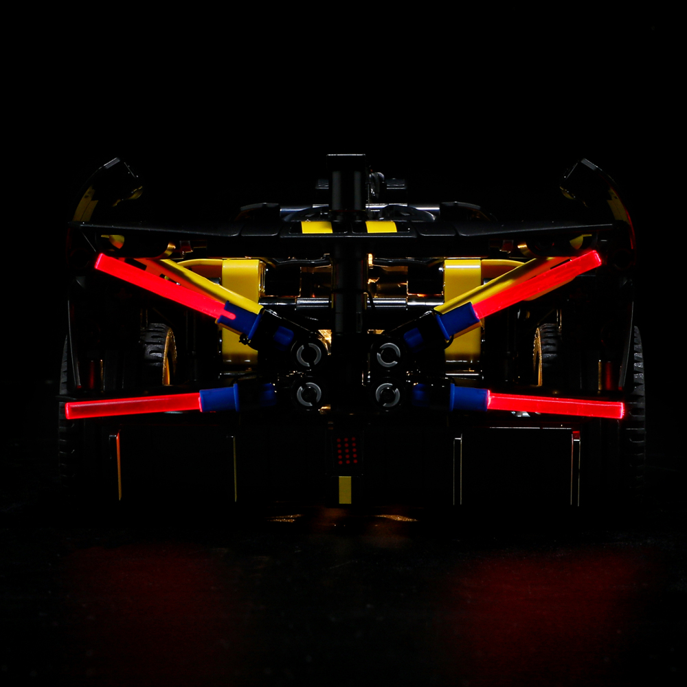 【Light Sets】Bricks LED Lighting 42151 Technical Technic Bugatti Bolide