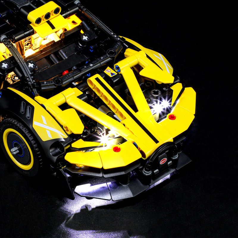 【Light Sets】Bricks LED Lighting 42151 Technical Technic Bugatti Bolide