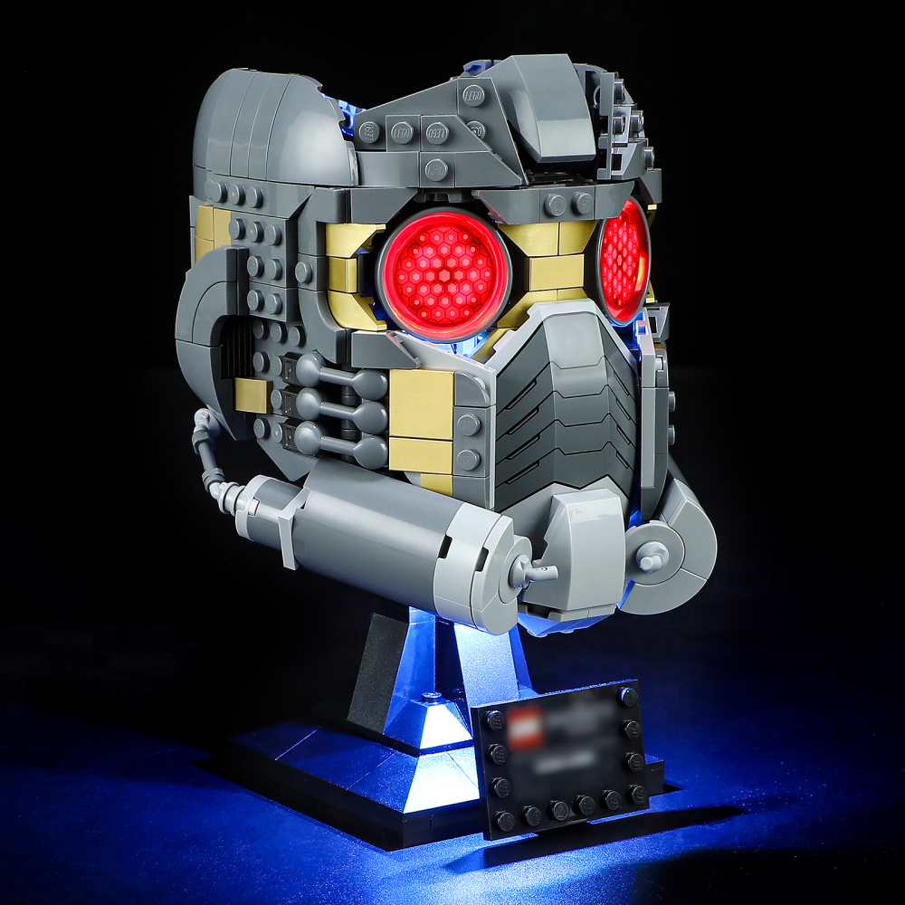 【Light Sets】Bricks LED Lighting 76251 Suoer heroes Marvel Star-Lord's Helmet