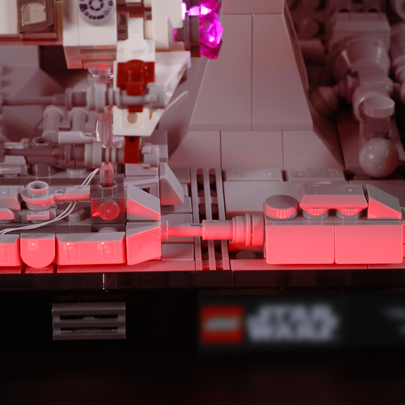 【Light Sets】Bricks LED Lighting 75329 Movie & Game Star Wars Death Star Trench Run Diorama
