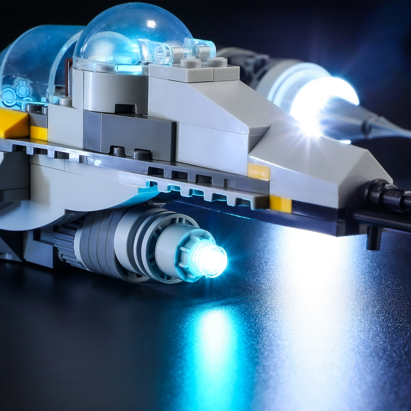 【Light Sets】Bricks LED Lighting 75325 Movie & Game Star Wars The Mandalorian's N-1 Starfighter