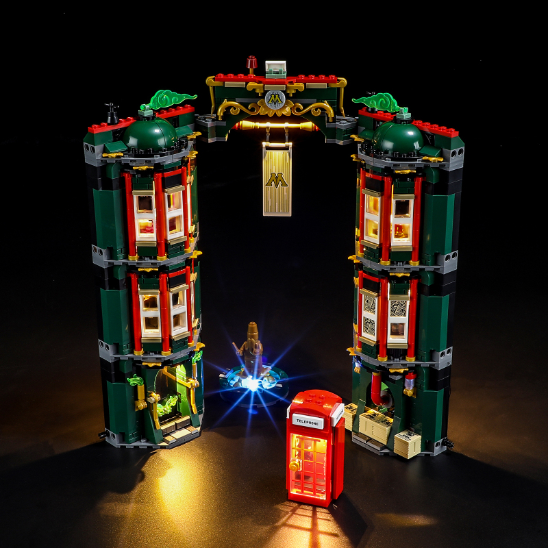 【Light Sets】Bricks LED Lighting 76403 Movie & Game Harry Potter The Ministry of Magic