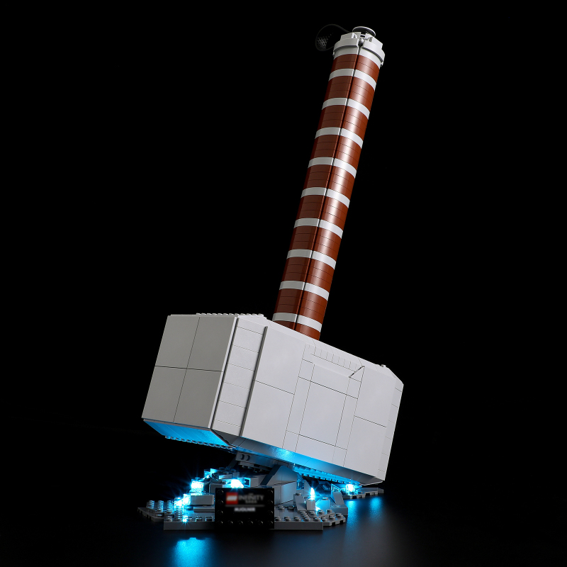 【Light Sets】Bricks LED Lighting 76209 Movie & Game Marvel Thor's Hammer