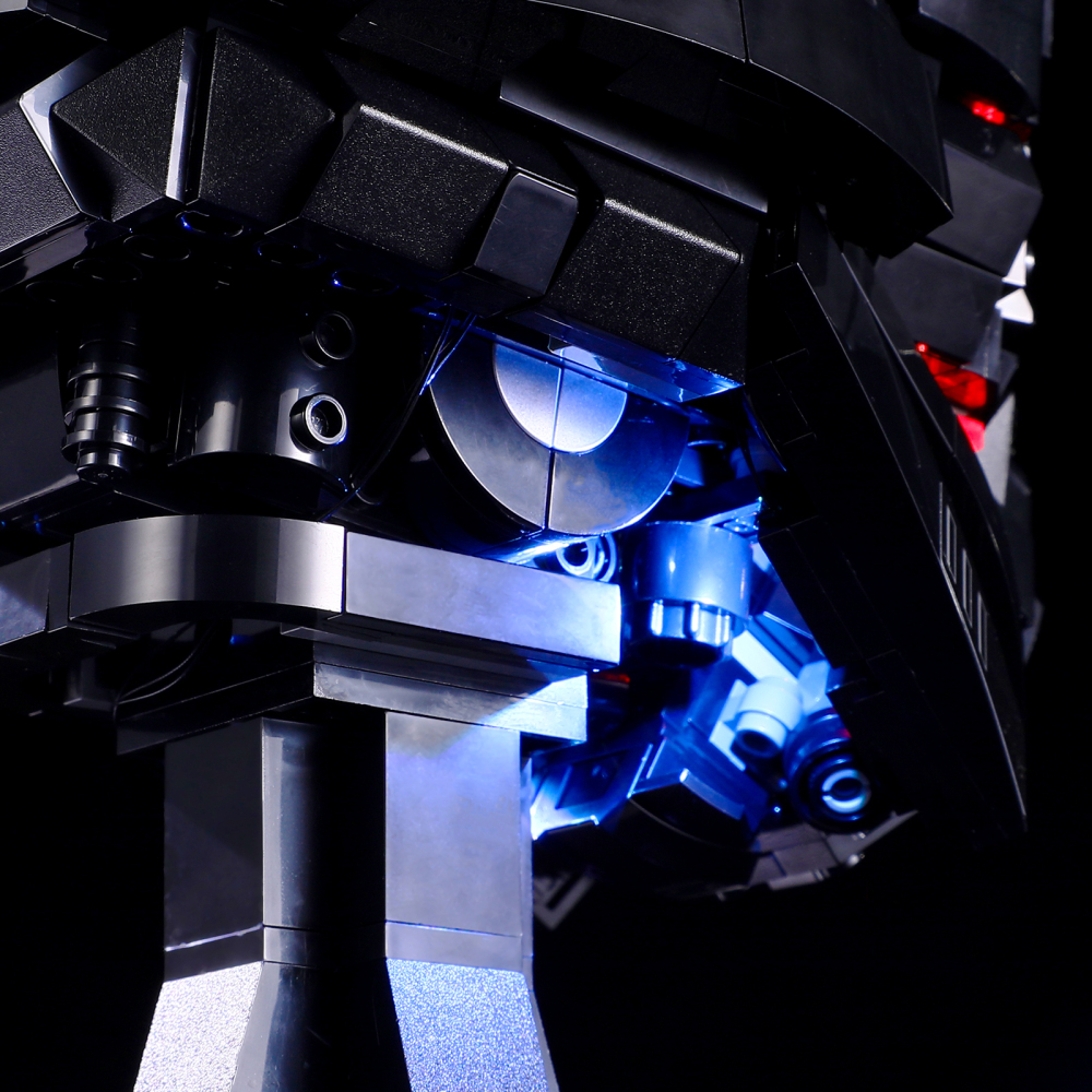 【Light Sets】Bricks LED Lighting 75343 Movie & Game Star Wars Dark Trooper Helmet
