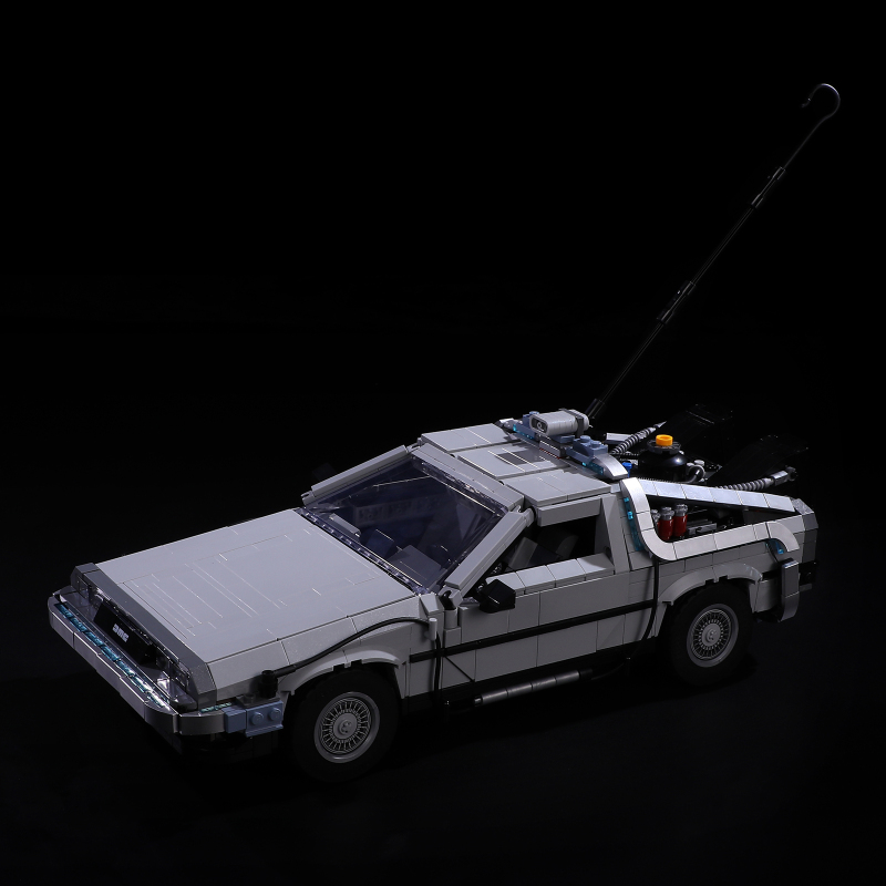 【Light Sets】Bricks LED Lighting 10300 Creator Expert Back to the Future Time Machine