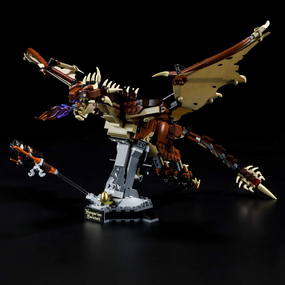 【Light Sets】Bricks LED Lighting 76406 Movie & Game Harry Potter Hungarian Horntail Dragon