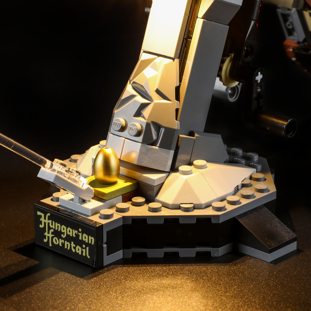 【Light Sets】Bricks LED Lighting 76406 Movie & Game Harry Potter Hungarian Horntail Dragon