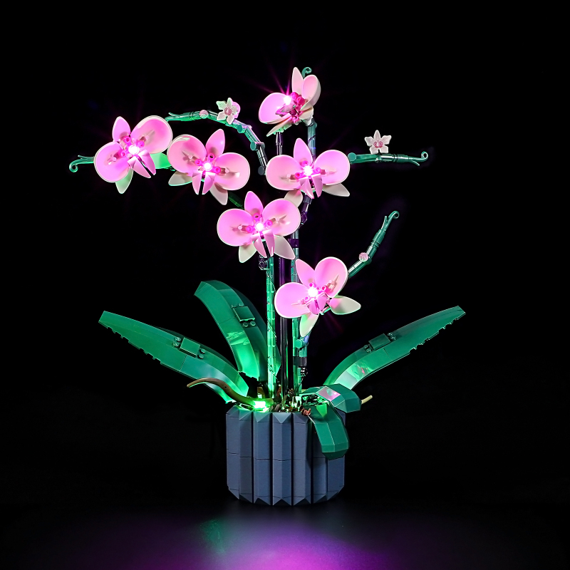 【Light Sets】Bricks LED Lighting 10311 Creator Expert Botanical Collection Orchid