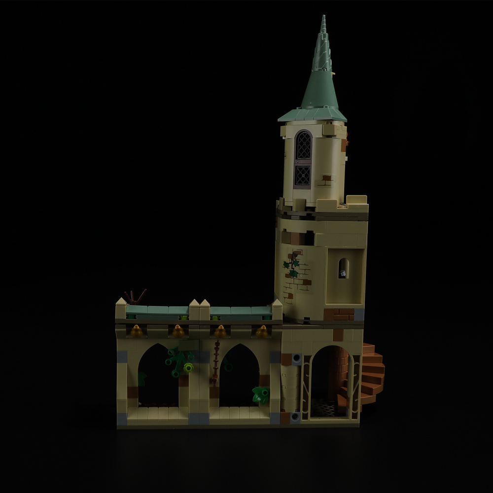 【Light Sets】Bricks LED Lighting 76401 Movie & Game Harry Potter Hogwarts Courtyard: Sirius's Rescue