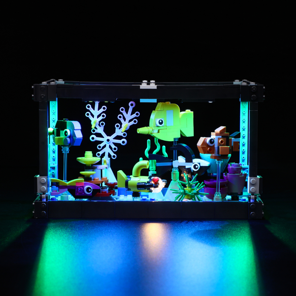 【Light Sets】Bricks LED Lighting 31122 Creator 3in1 Fish Bowl