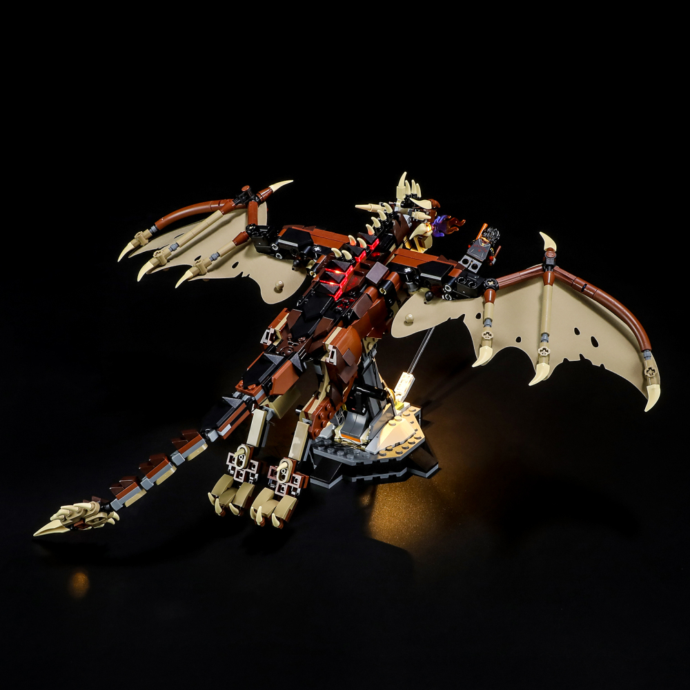【Light Sets】Bricks LED Lighting 76406 Movie & Game Harry Potter Hungarian Horntail Dragon