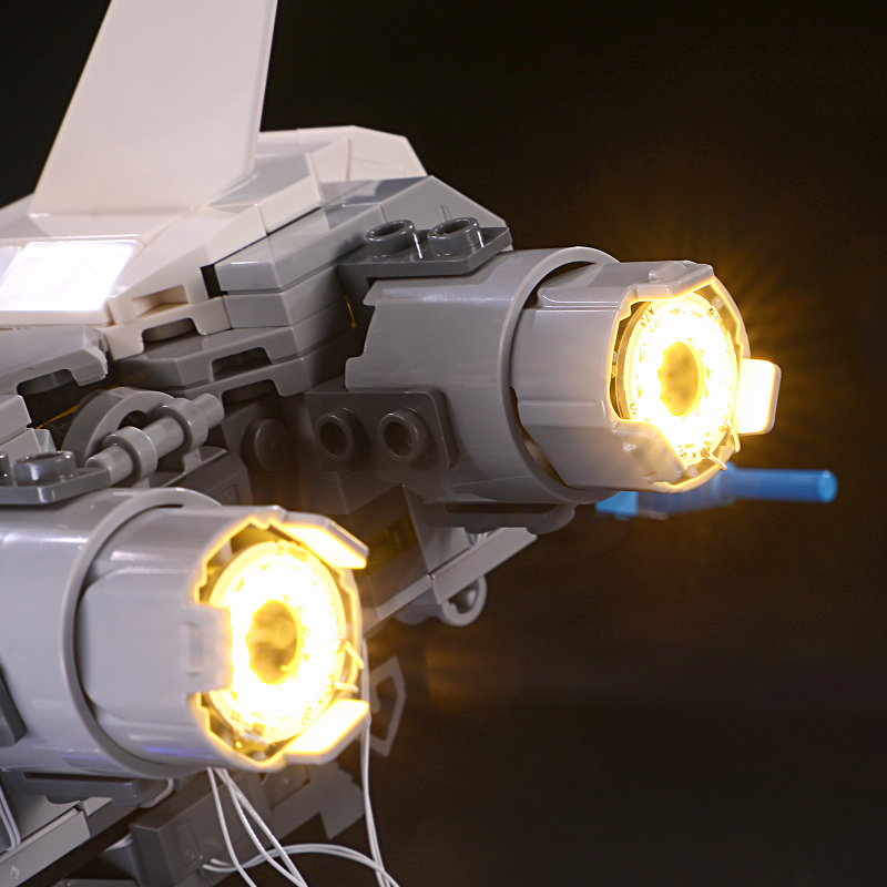 【Light Sets】Bricks LED Lighting 76832 Movie & Game Toy Story Lightyear：XL-15 Spaceship