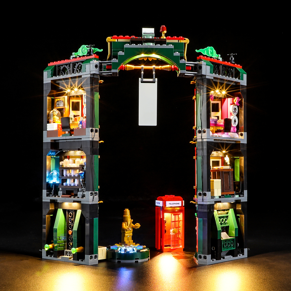 【Light Sets】Bricks LED Lighting 76403 Movie & Game Harry Potter The Ministry of Magic