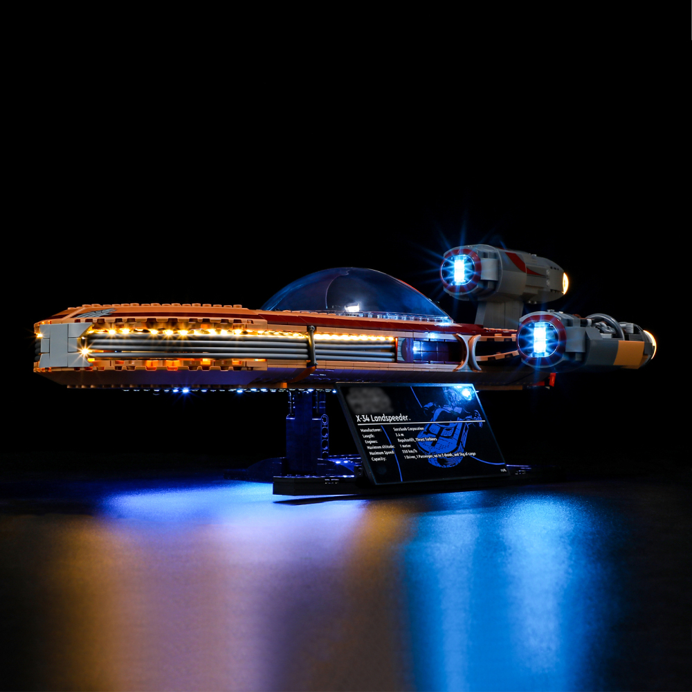 【Light Sets】Bricks LED Lighting 75341  Movie & Game Star Wars Luke Skywalker's Landspeeder