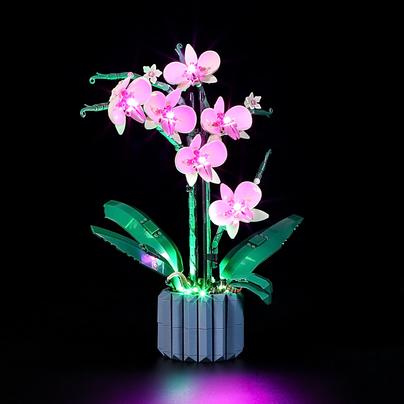【Light Sets】Bricks LED Lighting 10311 Creator Expert Botanical Collection Orchid