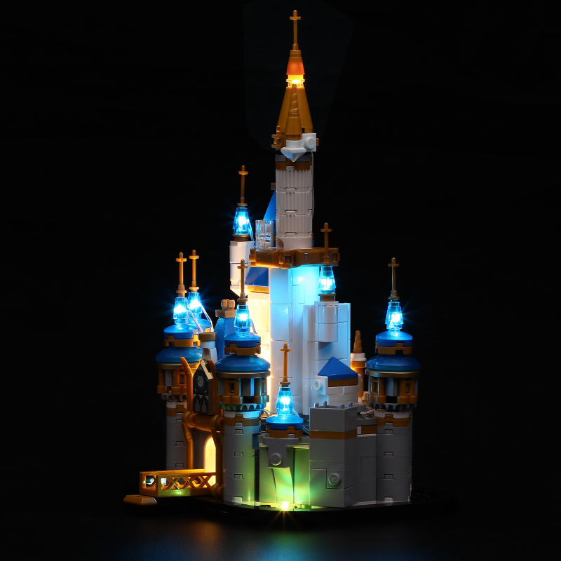 【Light Sets】Bricks LED Lighting 40478 Other Mini Disney Castle
