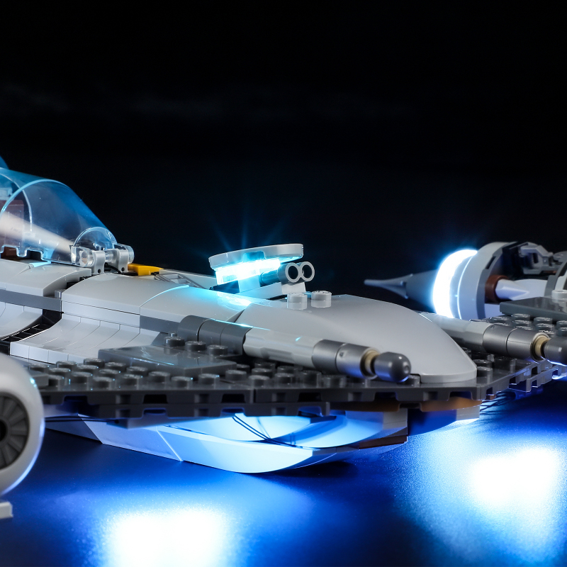 【Light Sets】Bricks LED Lighting 75325 Movie & Game Star Wars The Mandalorian's N-1 Starfighter