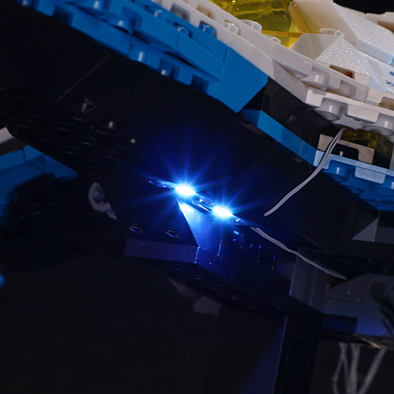 【Light Sets】Bricks LED Lighting 76832 Movie & Game Toy Story Lightyear：XL-15 Spaceship