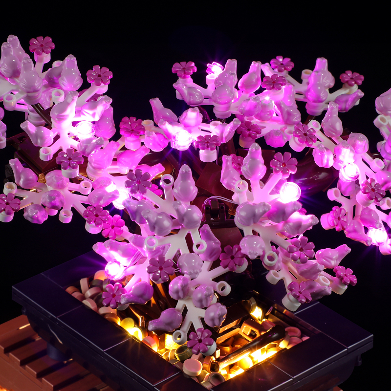 【Light Sets】Bricks LED Lighting 10281 Creator Expert Botanical Collection Bonsai Tree