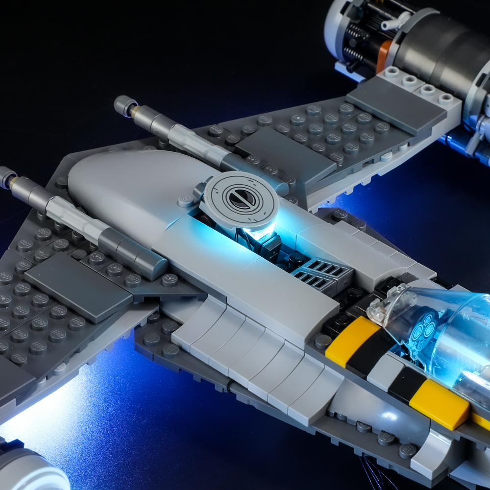 【Light Sets】Bricks LED Lighting 75325 Movie & Game Star Wars The Mandalorian's N-1 Starfighter