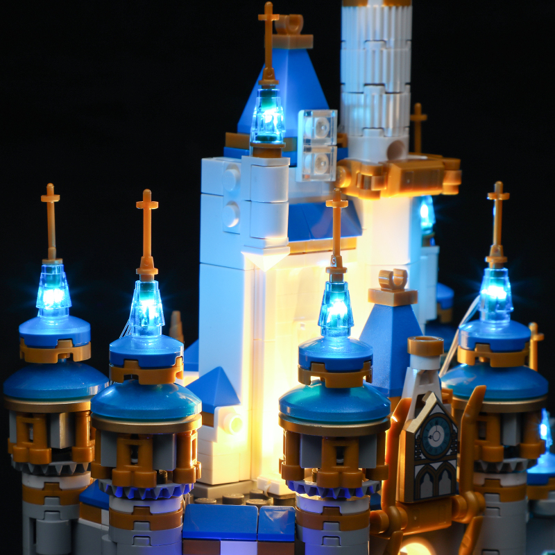 【Light Sets】Bricks LED Lighting 40478 Other Mini Disney Castle