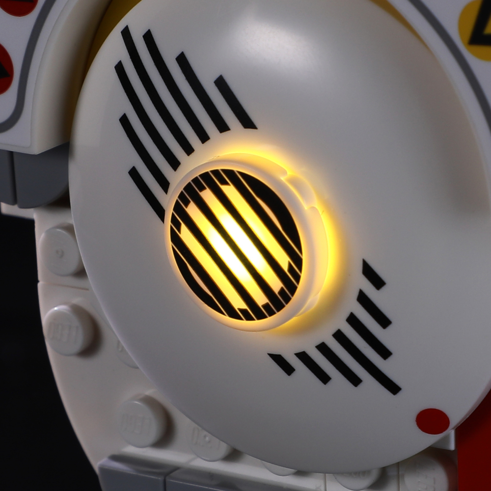 【Light Sets】Bricks LED Lighting 75327 Movie & Game Star Wars Luke Skywalker (Red Five) Helmet