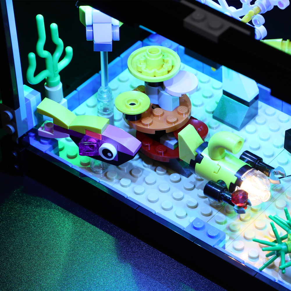 【Light Sets】Bricks LED Lighting 31122 Creator 3in1 Fish Bowl