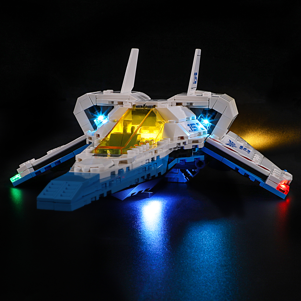 【Light Sets】Bricks LED Lighting 76832 Movie & Game Toy Story Lightyear：XL-15 Spaceship