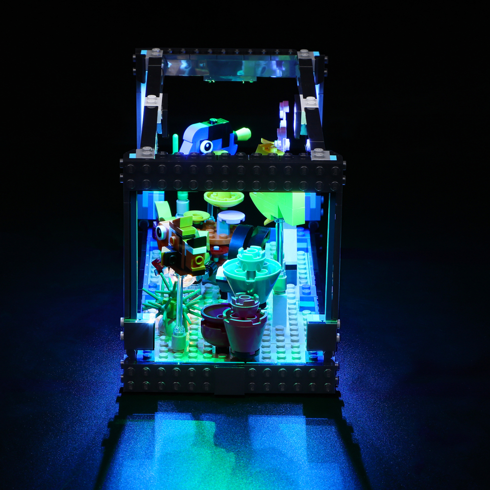 【Light Sets】Bricks LED Lighting 31122 Creator 3in1 Fish Bowl