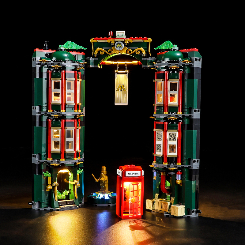 【Light Sets】Bricks LED Lighting 76403 Movie & Game Harry Potter The Ministry of Magic