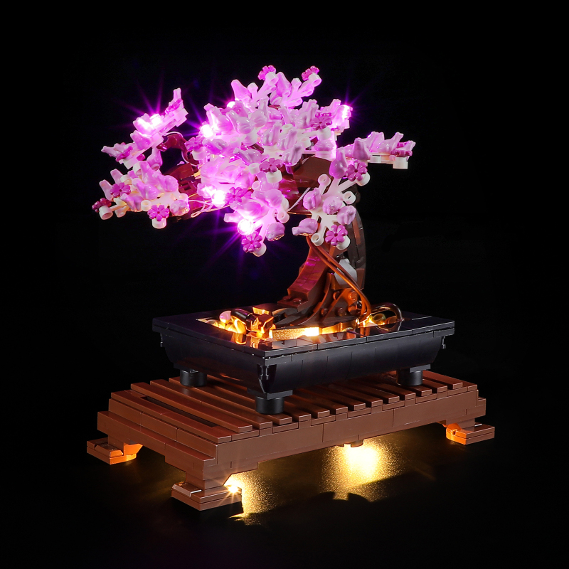 【Light Sets】Bricks LED Lighting 10281 Creator Expert Botanical Collection Bonsai Tree