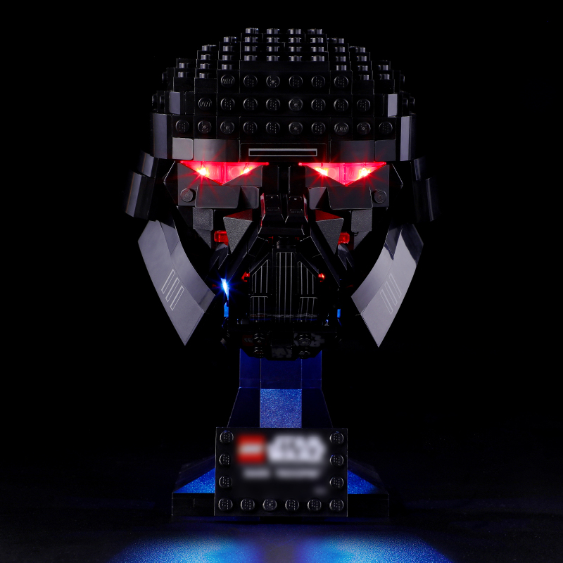 【Light Sets】Bricks LED Lighting 75343 Movie & Game Star Wars Dark Trooper Helmet