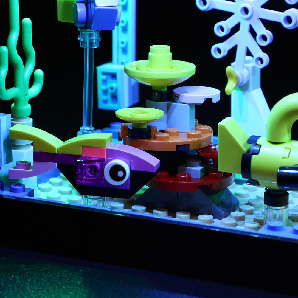 【Light Sets】Bricks LED Lighting 31122 Creator 3in1 Fish Bowl