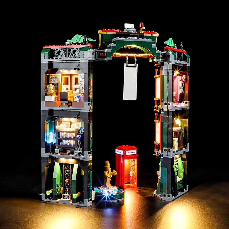 【Light Sets】Bricks LED Lighting 76403 Movie & Game Harry Potter The Ministry of Magic