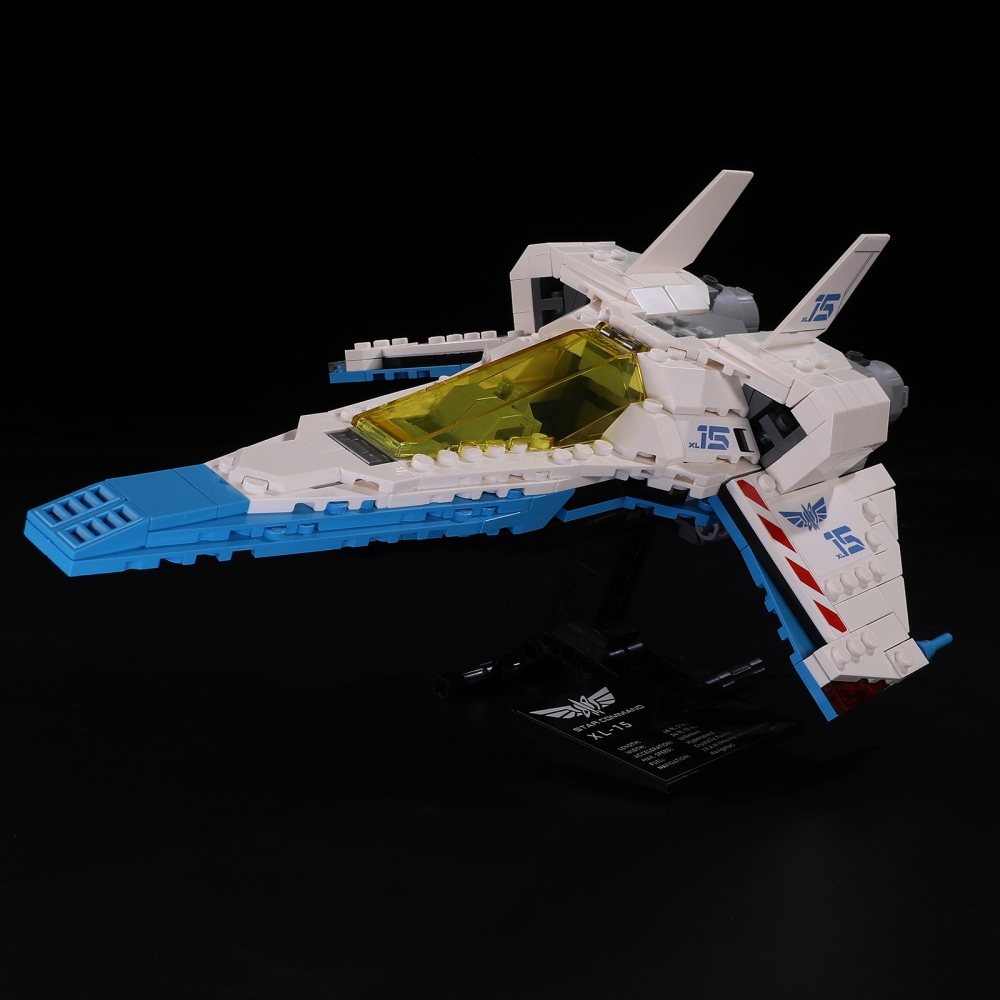 【Light Sets】Bricks LED Lighting 76832 Movie & Game Toy Story Lightyear：XL-15 Spaceship