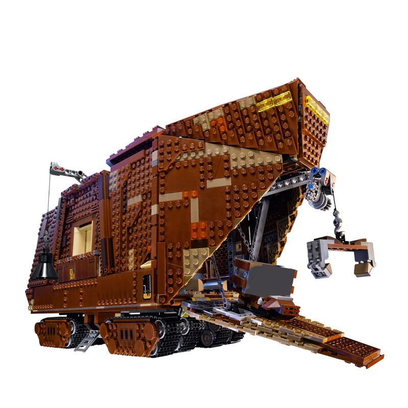 Sandcrawle Star Wars Movie & Game 75059 Buliding Blocks 3296pcs Model Toys Form China