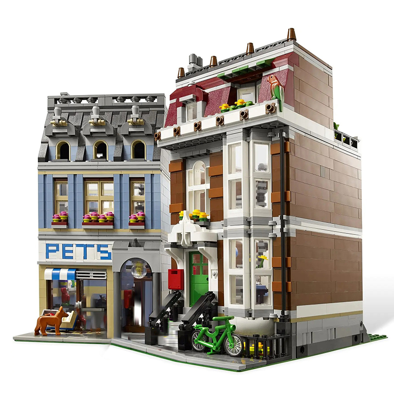 Pet Shop Modular Buildings 10218 Building Blocks 2032±pcs Bricks Toys Model From China