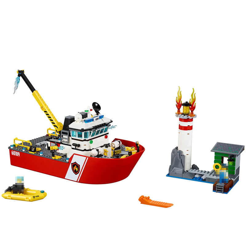 【Pre-Sale】Fire Boat City 60109