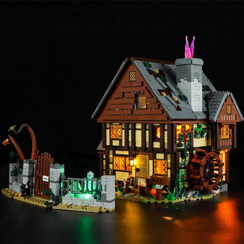 [Light Sets] LED Lighting Kit for Disney Hocus Pocus: The Sanderson Sisters' Cottage 21341