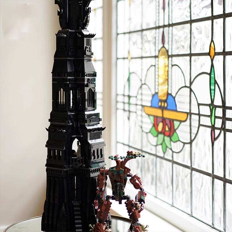 {Pre-Order} {With Light} The Lord of the Rings Tower of Orthanc 10237 Building Blocks 2359±pcs Bricks From China
