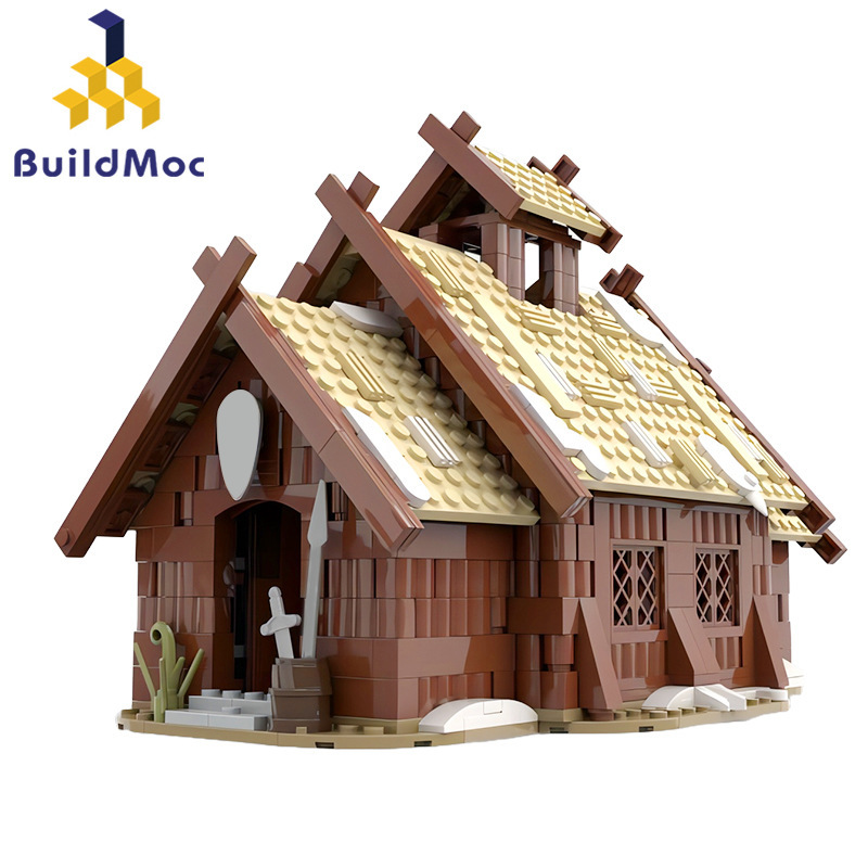 BuildMoc MOC-96080 Viking Banquet Hall Creator