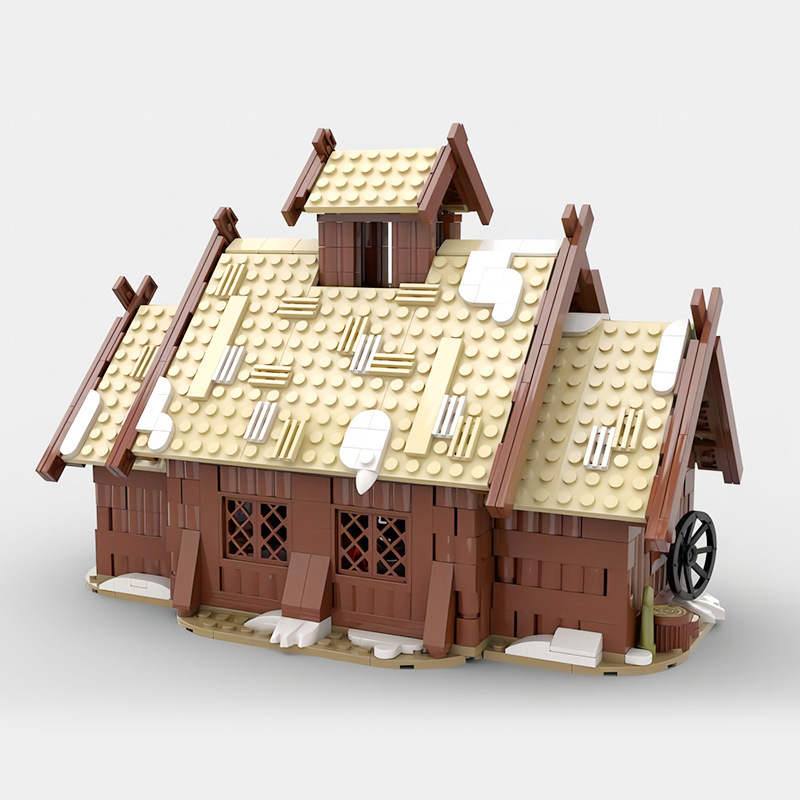 BuildMoc MOC-96080 Viking Banquet Hall Creator