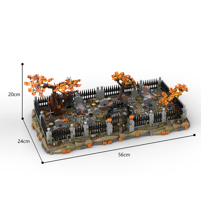 BuildMoc MOC-118177 Haunted Cemetery Creator
