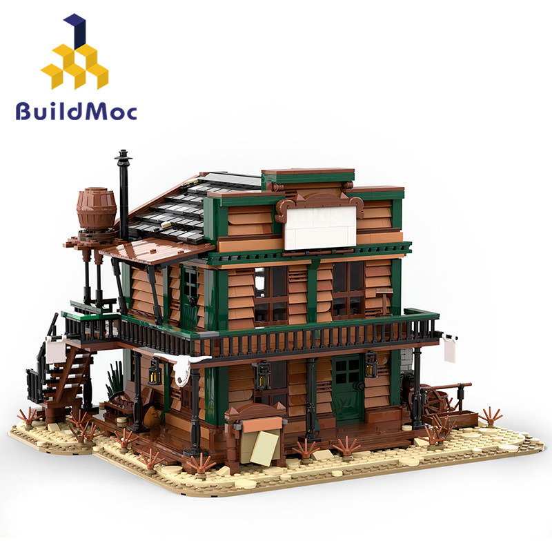 BuildMoc MOC-151938 SHERIFF'S OFFICE - WILD WEST Creator